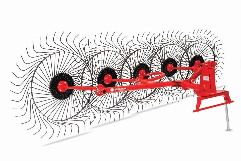 Грабли ворошилка 5 колесные