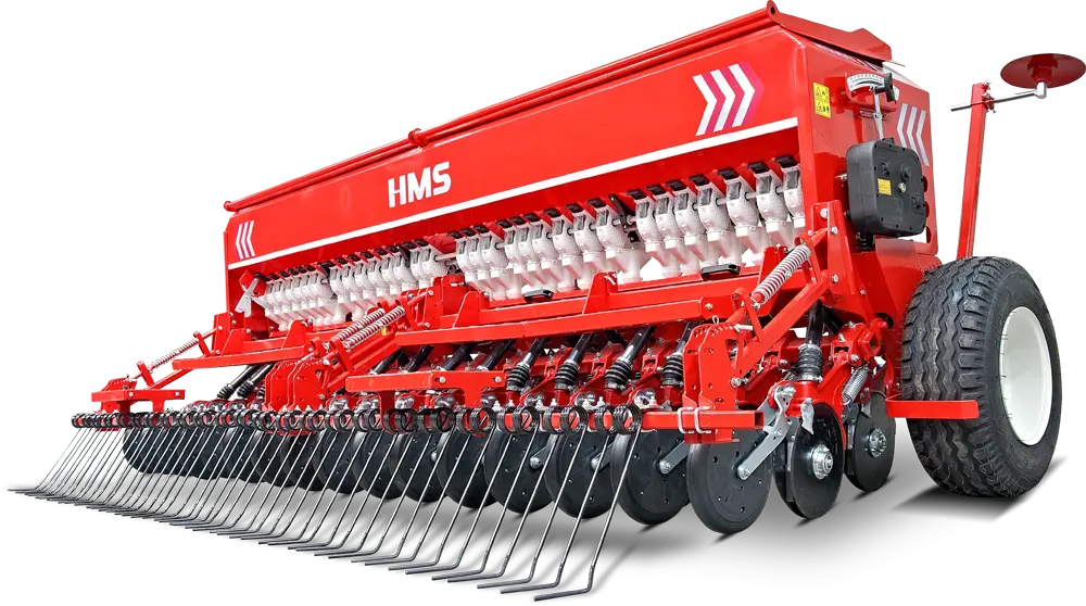 Зерновая сеялка HMS (Турция) MIYAWDISC 39F, 5 метра с трактором 130 л.с