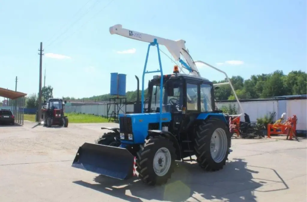 Бурильно-крановая машина БЛ-205Д-01(c отвалом)
