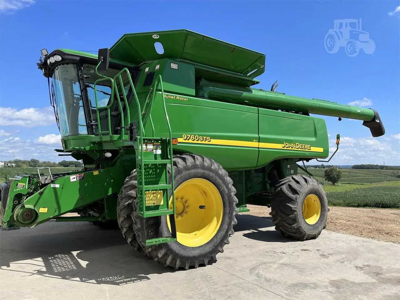 Комбайн John Deere 9670 (2011) Код: К0055