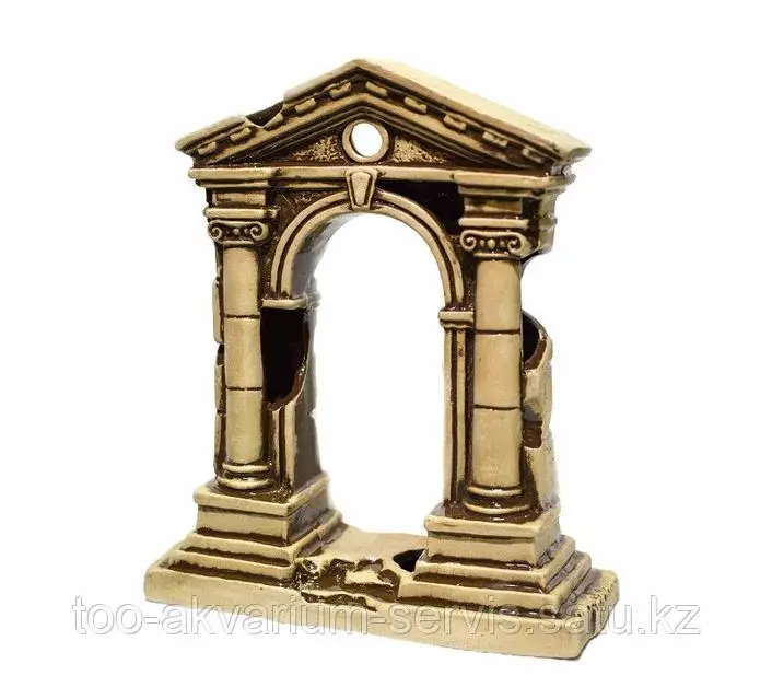 Декорация керамическая арка 19x9x22см