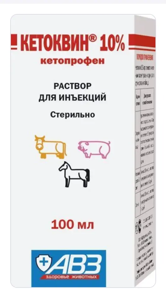 Кетоквин 10 % 100 мл