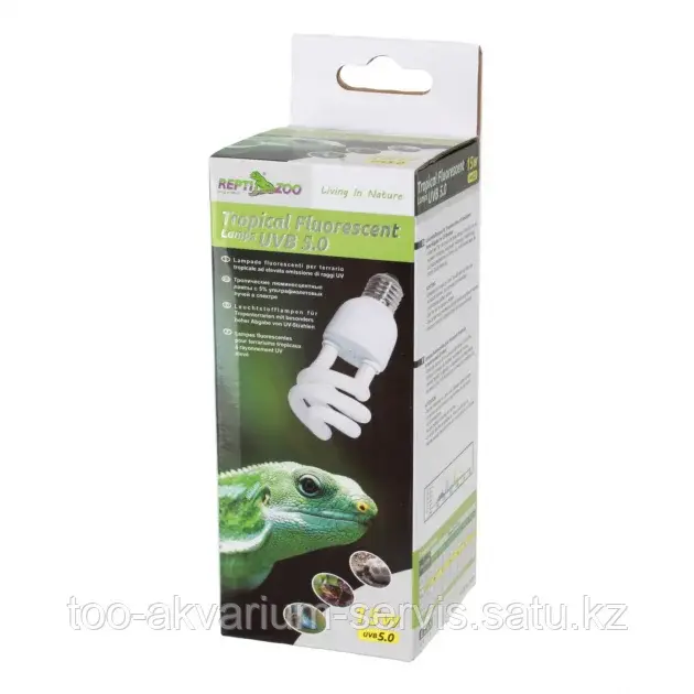 Люминесцентная лампа REPTI-ZOO Tropical Lamp 5.0 UVB 15W