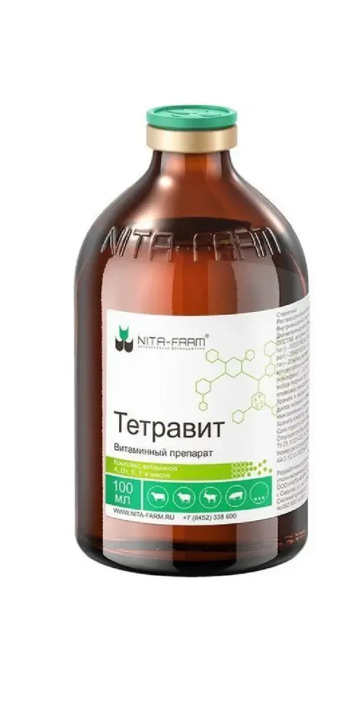 Тетравит 100 мл Нита - Фарм
