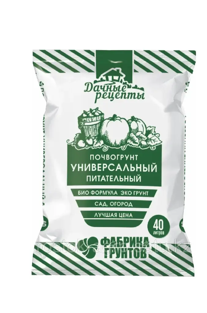 Дачные рецепты - Почвогрунт "Универсальный питательный" 40л
