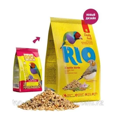 Rio Корм для канареек в период линьки , пакет 500 г