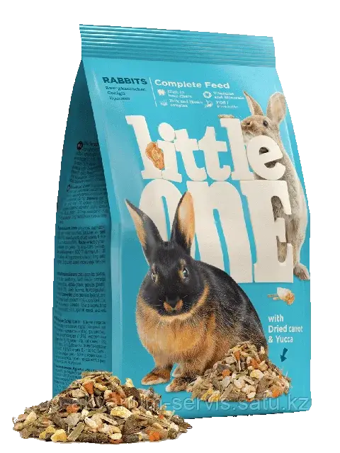 Little One Корм для кроликов, пакет 900 гр