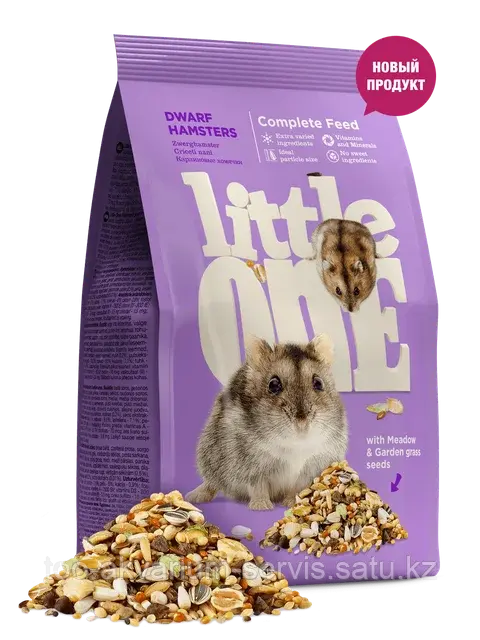 Little One. Корм для карликовых хомячков 400гр