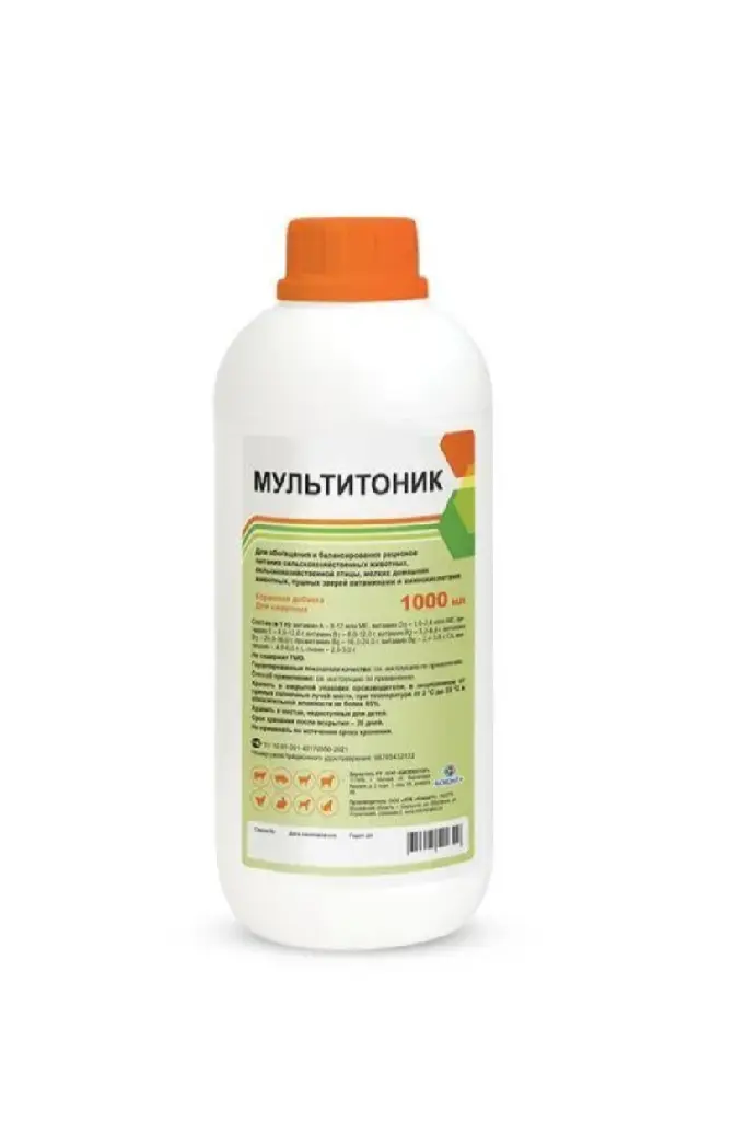 Мультитоник оральный 1 л