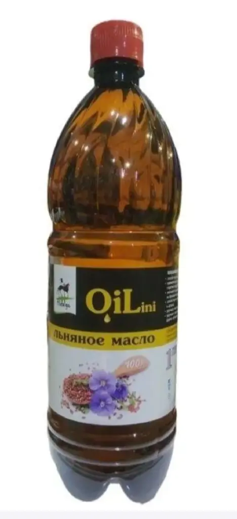 Масло льняное 1 литр