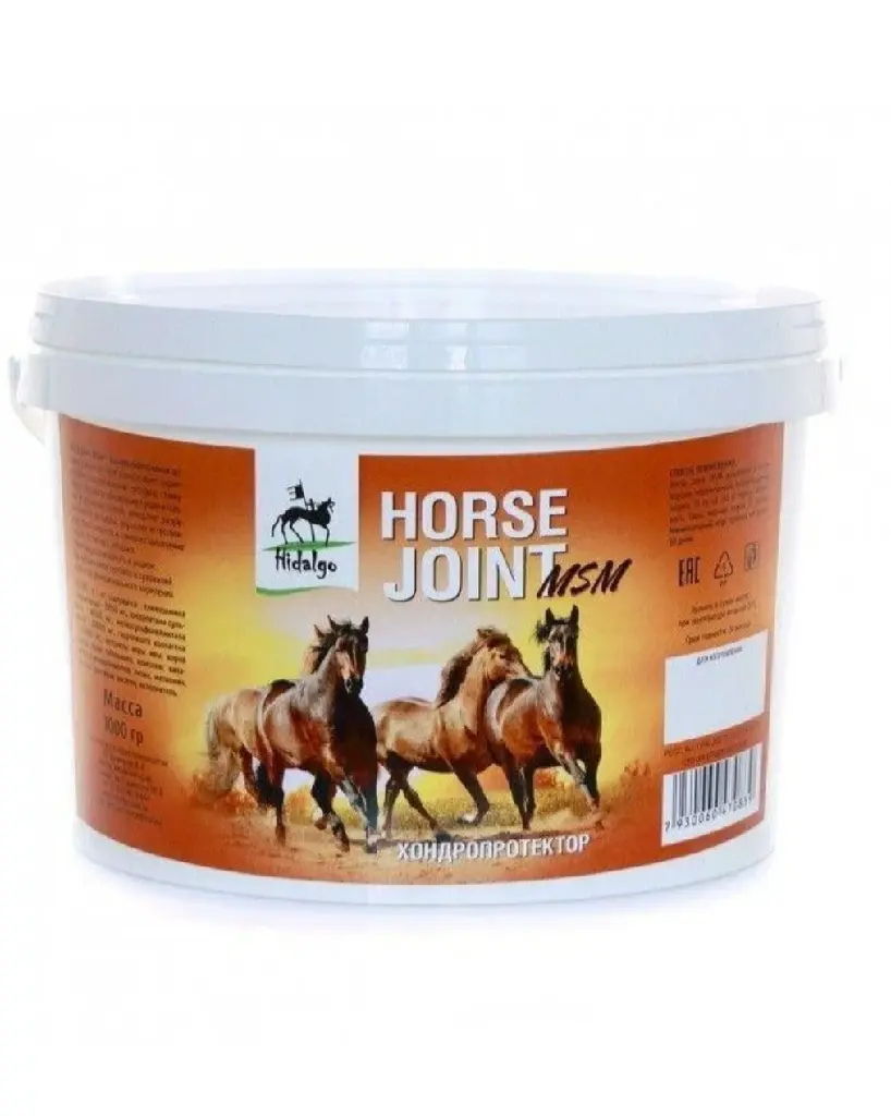 Хондропротектор Horse Joint+MSM (500гр)