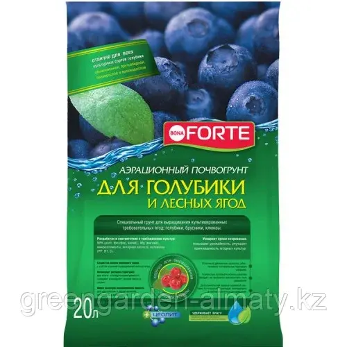 Bona Forte Грунт для голубики и лесных ягод, 20л