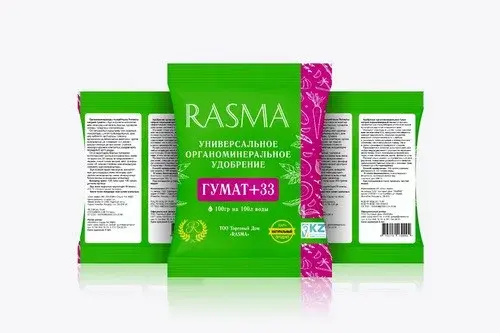 Универсальное органоминеральное удобрение Rasma Гумат +33