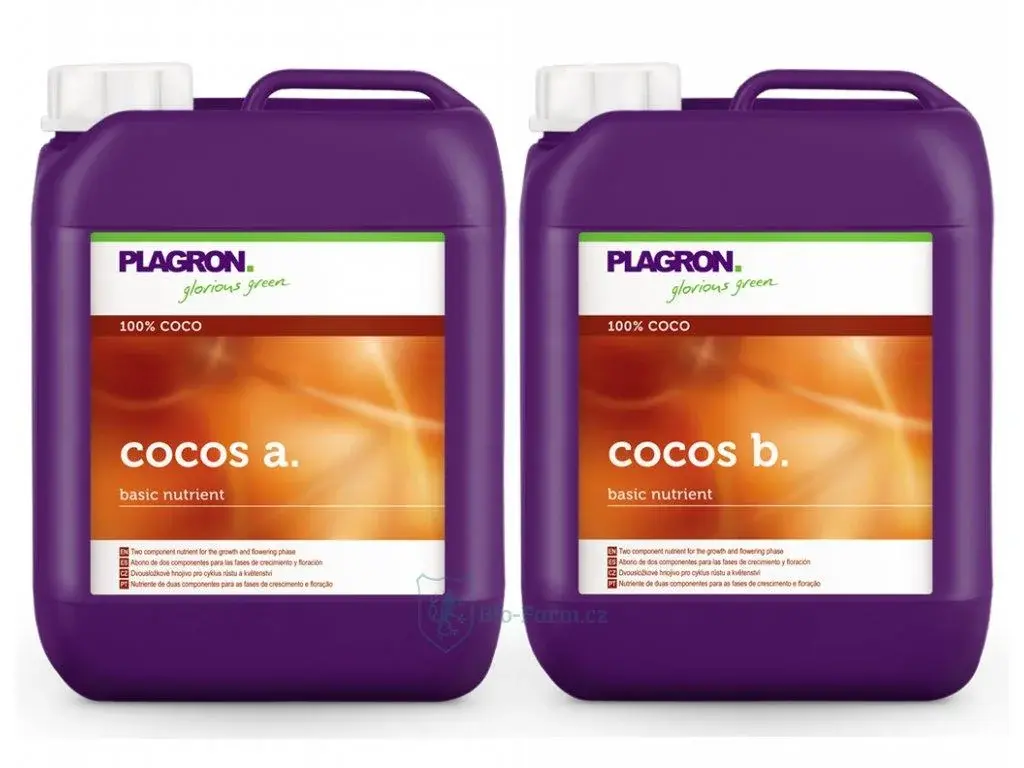 Plagron Cocos A+B 10 L (2 шт) Удобрение биоминеральное