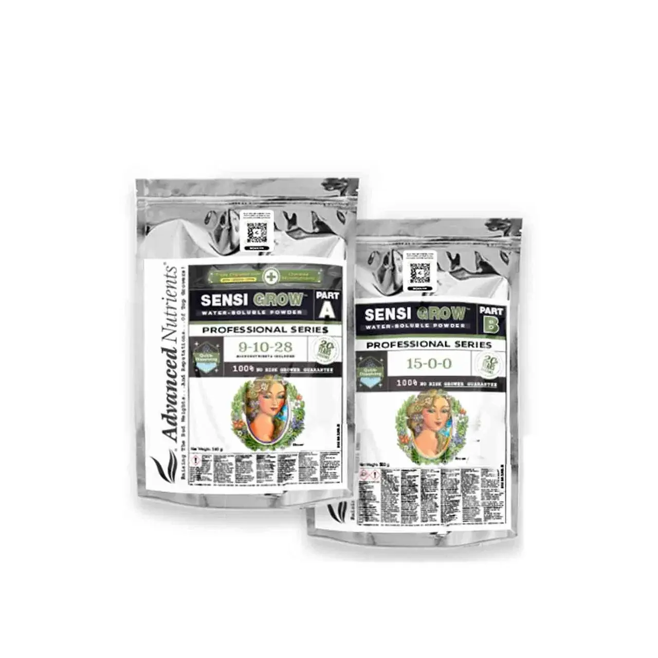 Удобрение Sensi Grow Pro А+В 500g (Водорастворимый порошок)