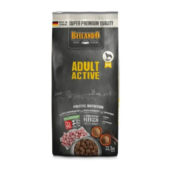 Belcando Adult Aсtive для активных собак всех пород, 22,5 кг Код: 4002633557537