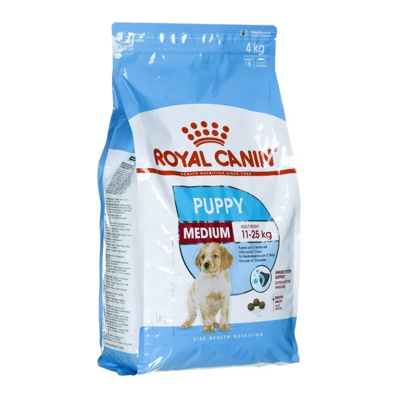 Royal Canin MEDIUM PUPPY 4 кг для щенков собак средних размеров от 2 до 12 месяцев, 4 кг