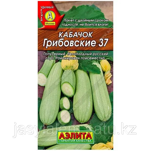 Кабачок белоплодный Грибовские 37 Био Люкс