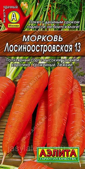 Морковь Лосиноостровская 13