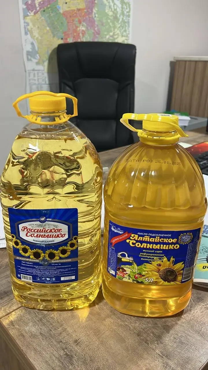 Масло растительное РФ, 5 л