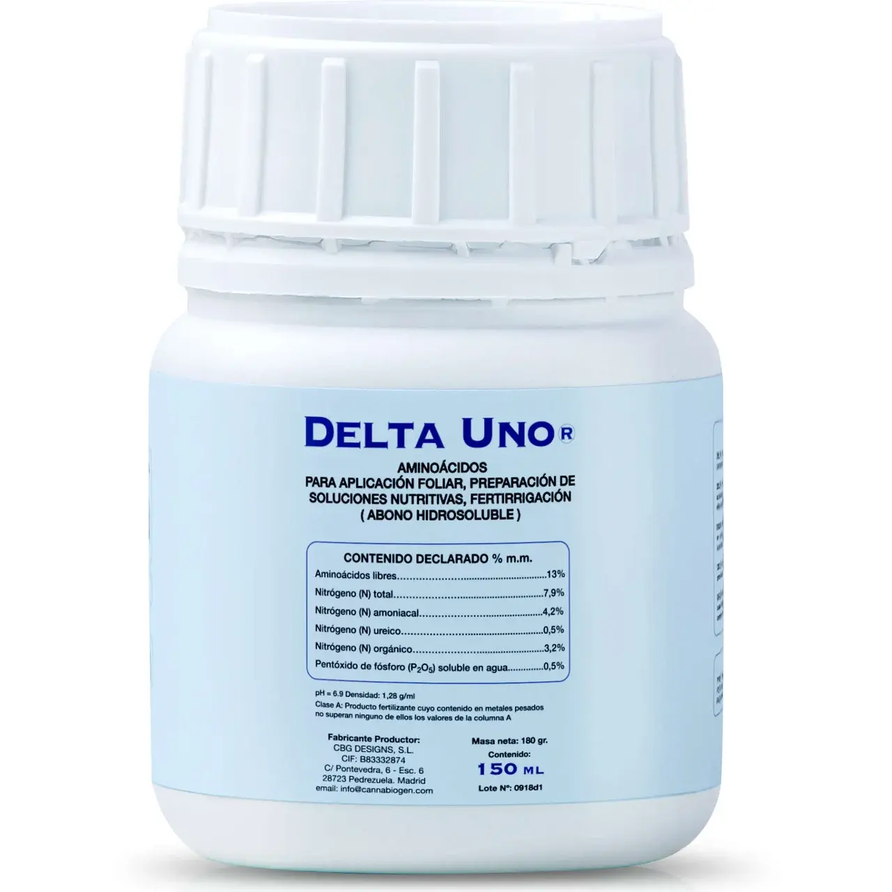 CANNABIOGEN DELTA ONE (UNO)150 ml (Cтимулятор корнеобразования)