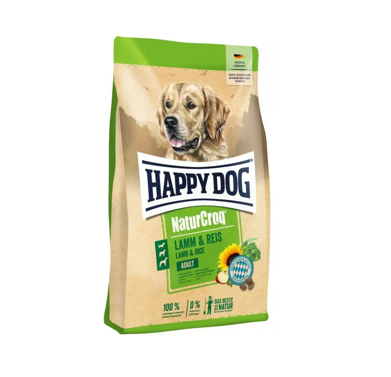 Happy Dog NatureCroq Lamm&Reis, ягненок с рисом 15 кг Код: 4001967117011