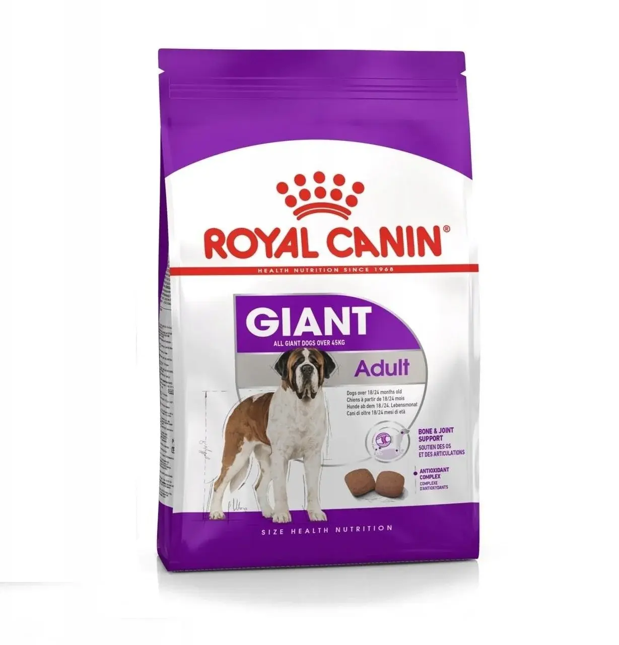 Royal Canin GIANT ADULT 15 кг для взрослых собак гигантских пород, 15 кг