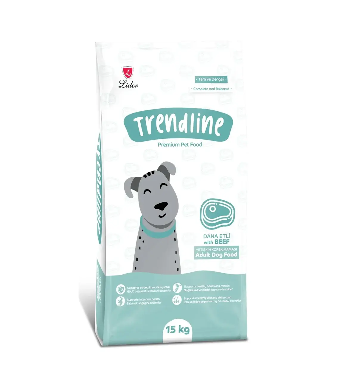 TRENDLINE ADULT DOG FOOD BEEF для собак c говядиной 15 кг Код: 2760150