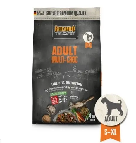 Belcando Adult Multi-Croc для взрослых собак всех пород с эффектом соуса, 4 кг Код: 4002633557414