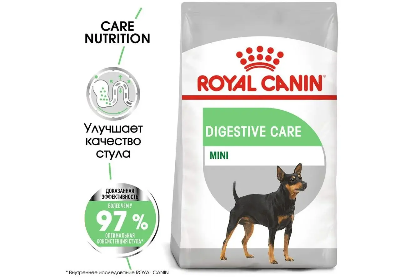 Royal Canin Mini Digestive Care 1 кг для собак мелких пород с чувствительным пищеварением Код: 3182550893947