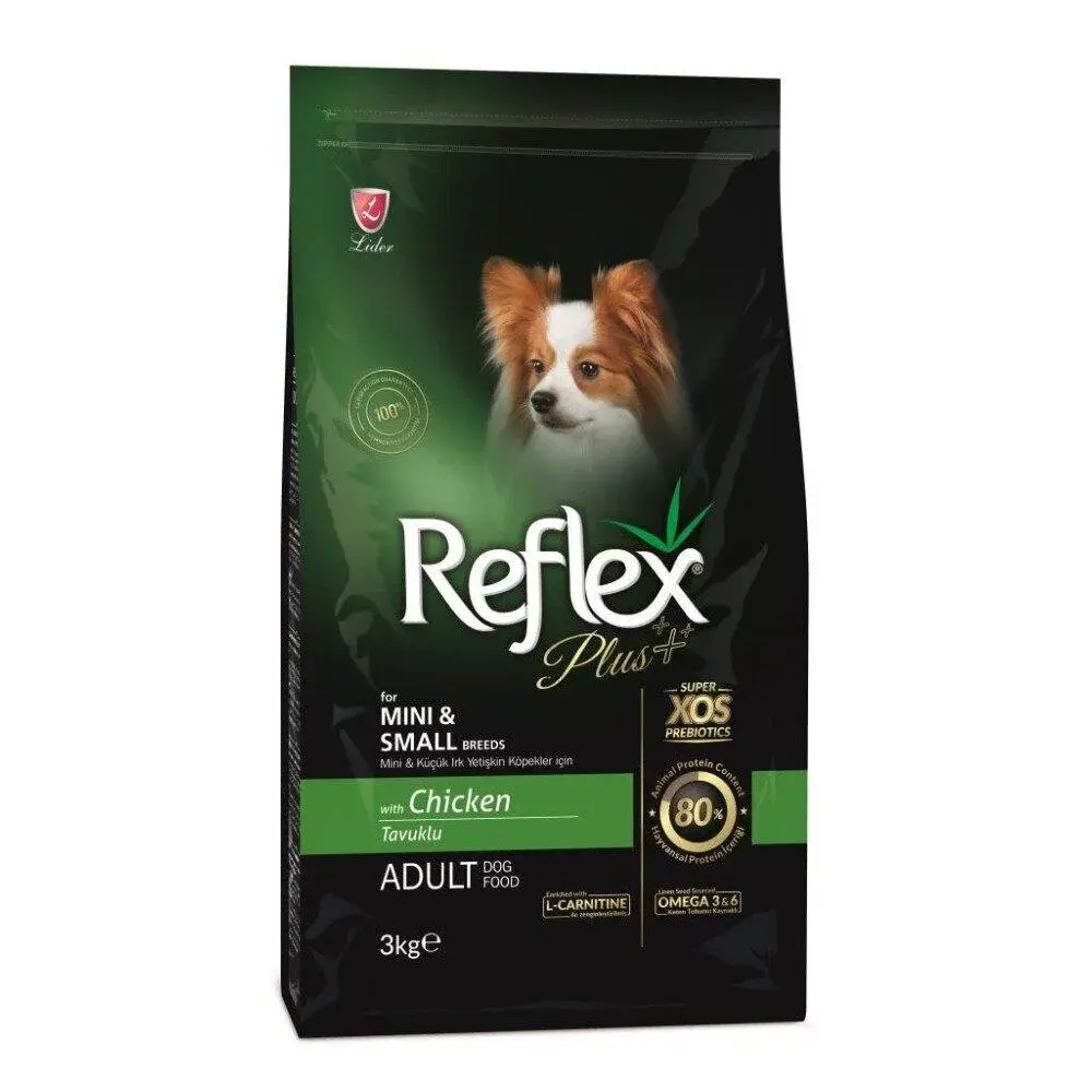 Reflex Mini & Small Breeds Adult Chicken 3 кг для взрослых собак мелких пород на курице Код: 8698995003414
