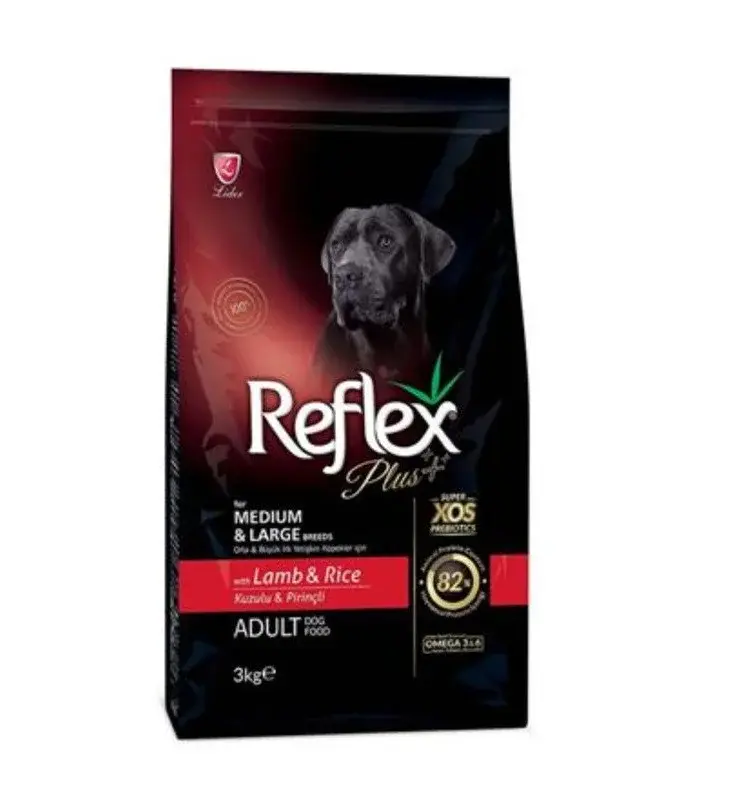 Reflex Adult LAMB Medium&Large 3 кг для взрослых собак всех пород на ягненке