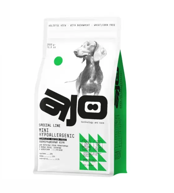 AJO Special Line Mini Hypoallergenic 2 кг Код: 4630169560525