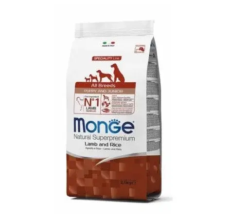 Monge Puppy All Breeds Lamb 2,5 кг для щенков всех пород с ягненком Код: 8009470011181