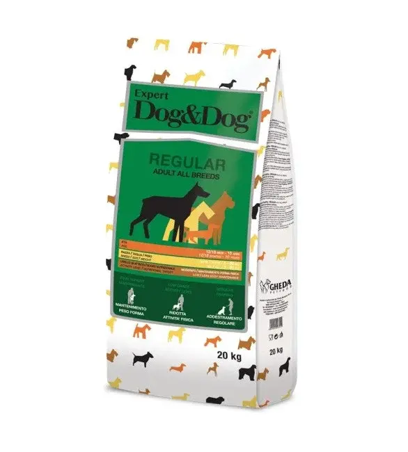 Dog&Dog Expert Regular Adult All Breeds 20 кг для собак всех пород с мясом говядины, ягненка, курицы и рыбы Код: 8001541003552