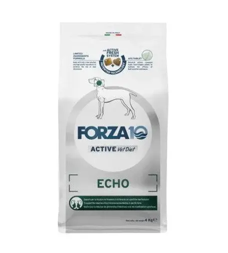 Forza10 Active Echo (OTO) для собак всех пород, при заболеваниях органов слуха, с рыбой, 4 кг Код: 8020245100527