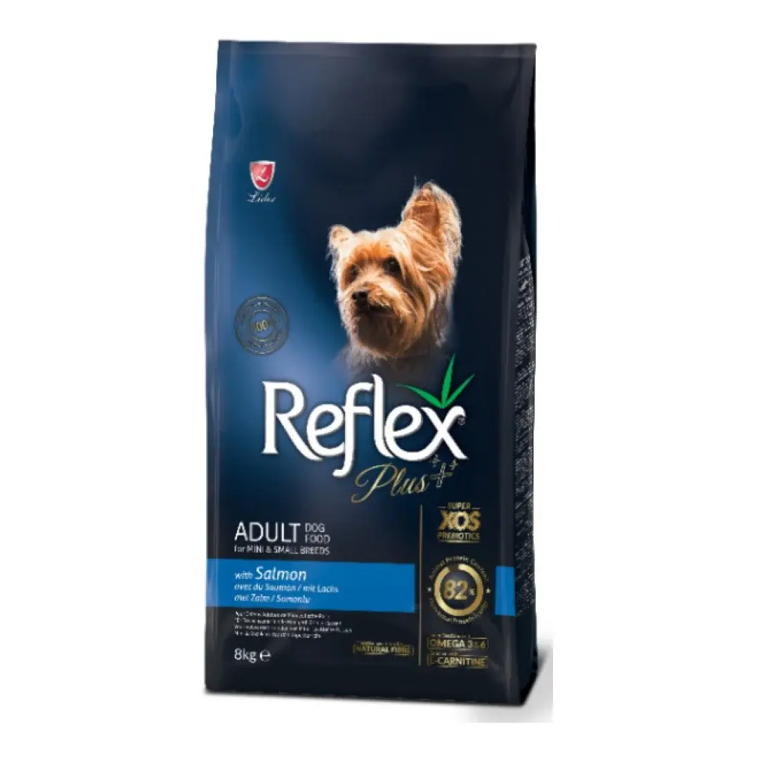 Reflex Mini & Small Breeds Adult Salmon 8 кг для собак мелких пород с лососем Код: 8698995029391