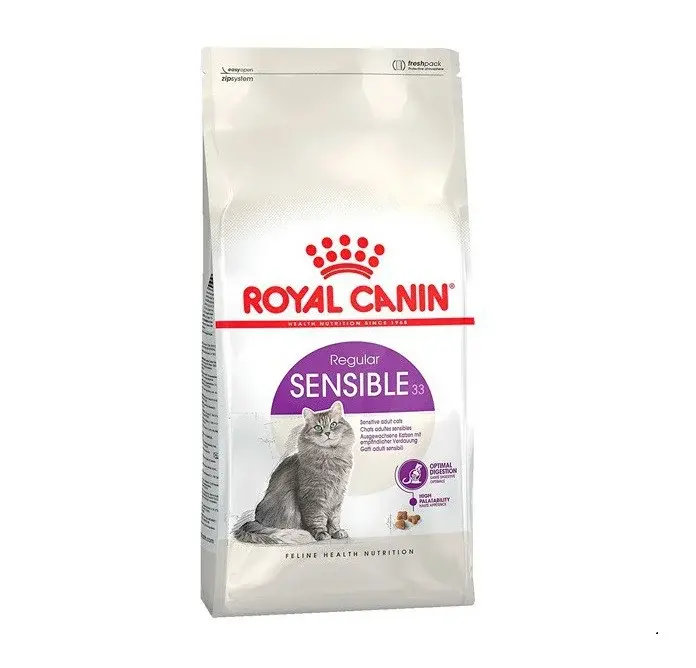 Royal Canin SENSIBLE для кошек с чувствительным пищеварением, 400 гр Код: 3182550702263