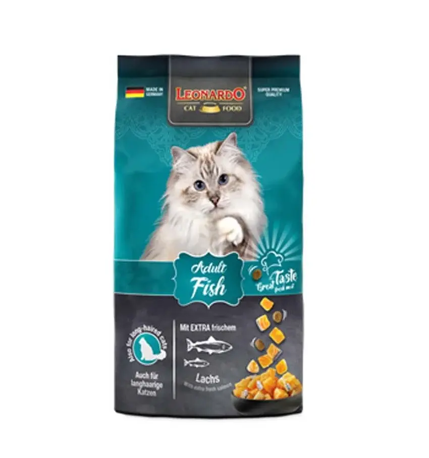 Leonardo Sensitive Adult Fish & Rice 1,8 кг для привередливых кошек на рыбе Код: 4002633758415