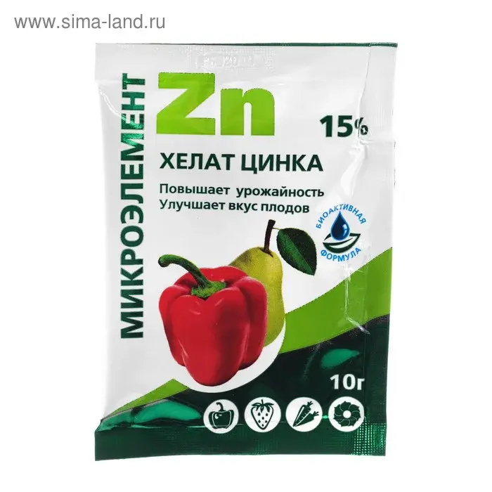Хелат цинка 10 гр Код: 00000025390