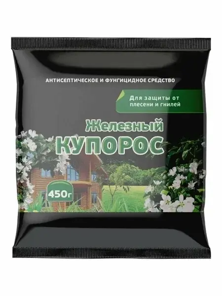 Железный купорос технический, 450гр 0155 Код: 10-00012108