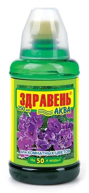 Удобрение Здравень Аква для Комнатных цветов 0,25 мл Код: 10-00015426