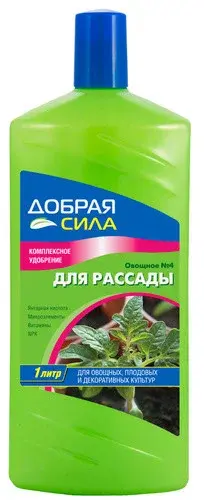 Удобрение Добрая сила для рассады 1 л Код: 00000006446