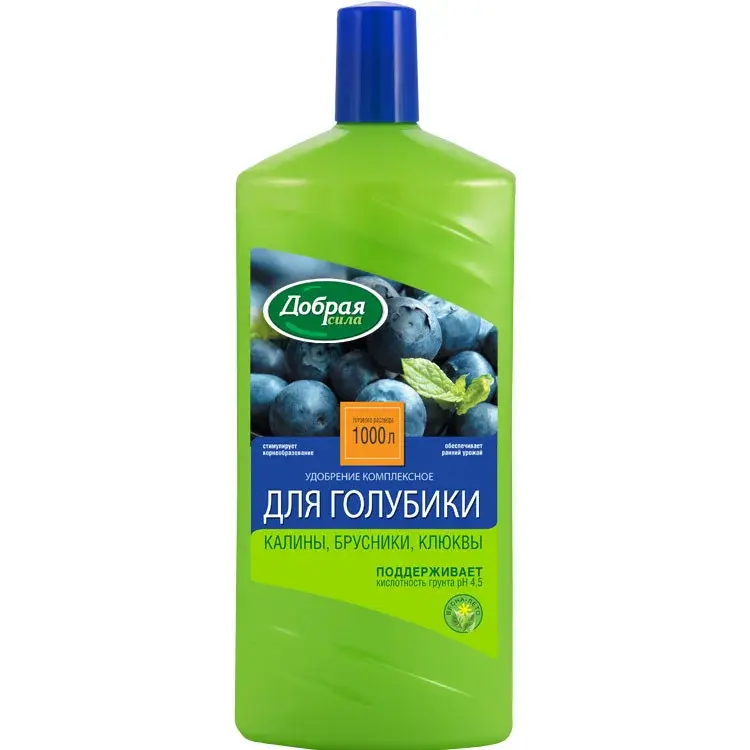 Удобрение Добрая сила для голубики и лесных ягод 1 л Код: BK000006270