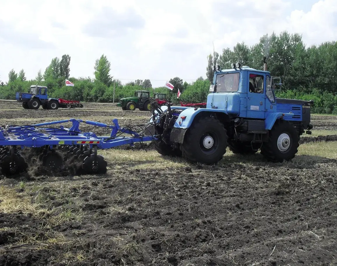 Борона дисковая прицепная четырехрядная dana бдп 4×4 м