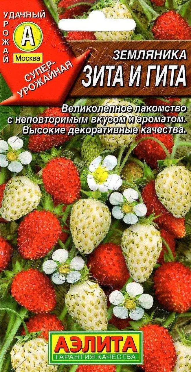 Семена Земляники "Зита и Гита" Аэлита Код: 80230