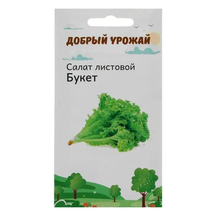 Семена Салата листового "Букет" Добрый урожай Код: 80169