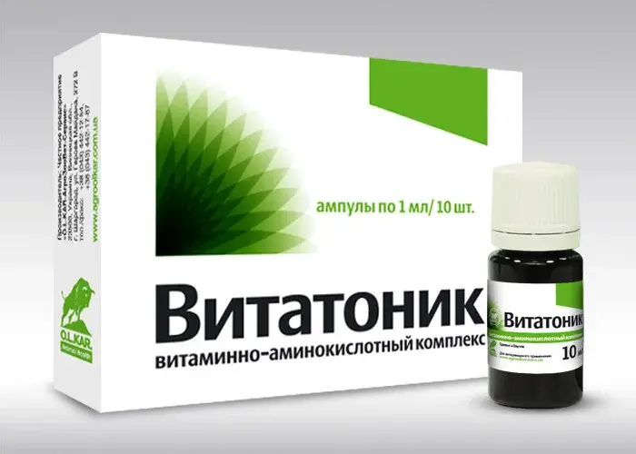 Витатоник 100мл витамины+минералы+аминокислоты ,оральный раствор