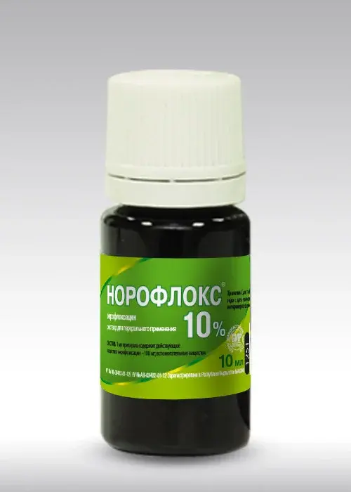 Норофлокс 10% 1 литр ОРАЛЬНЫЙ РАСТВОР