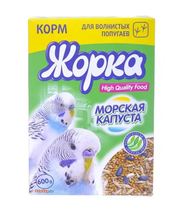 Корм для попугаев Жорка 500гр (фрукты , орех , минералы, экстра)